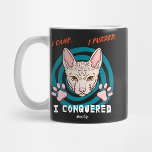 I came, I purred, I conquered Mug